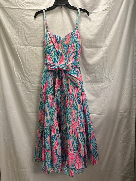 Lilly Pulitzer Dresses & Skirts - Lilly Pulitzer Edith Midi Dress in Sea Turtle Soiree